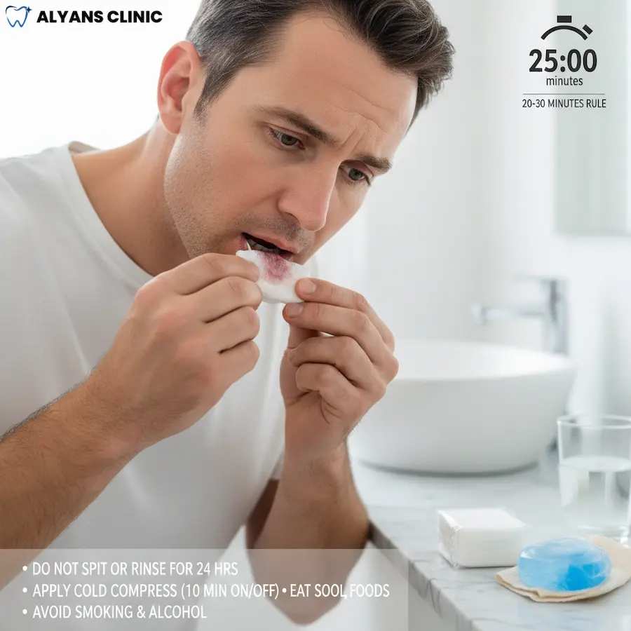 dis-cekiminden-sonra-gazli-bez